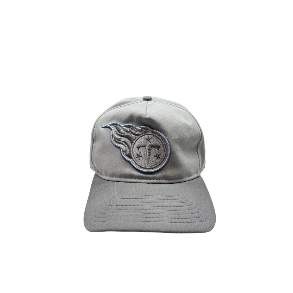 New Era Tennessee Titans Hat Mens Grey NFL Snapback Adjustable‎ OSFM